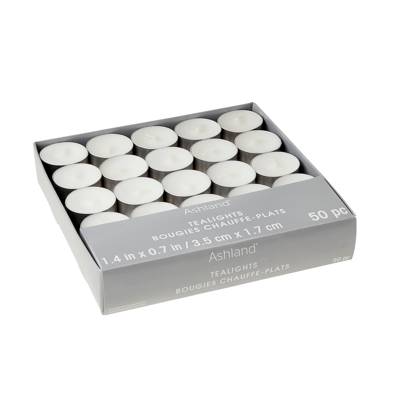 Basic Elements™ White 6-Hour Unscented Tealights By Ashland®